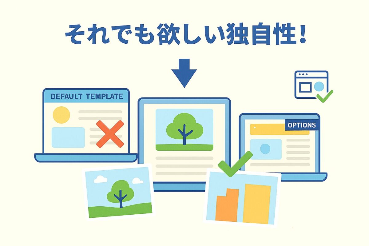 それでも欲しい独自性！